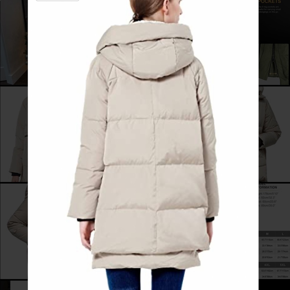 ❌❌SOLD❌❌Goose down winter jacket - Picture 5 of 8